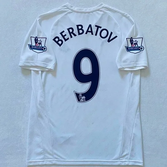 Tottenham Berbatov 2007 08 home Premier League jersey - Picture 1 of 8
